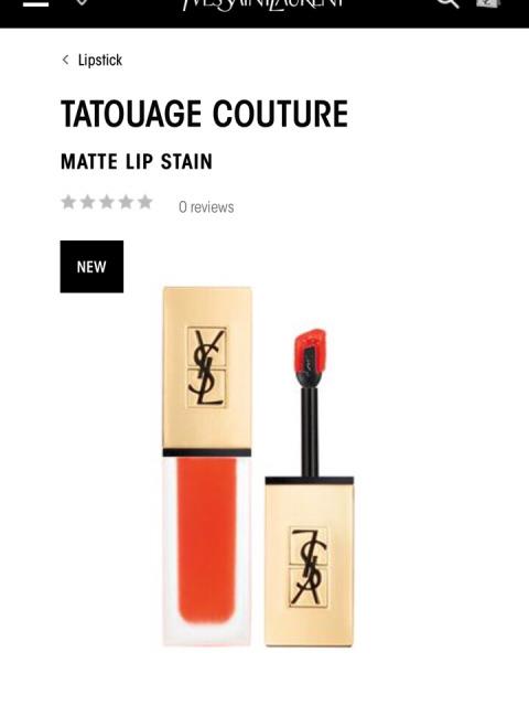 ysl tatouage couture哑光唇釉怎么样_好用吗