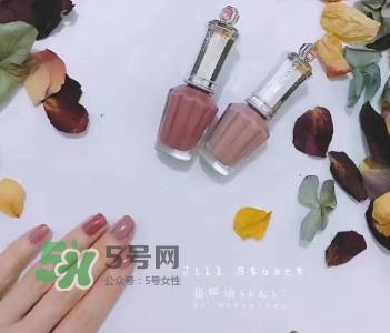 JILL STUART2017秋季指甲油色号_试色