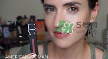 Nars Power Matte Lip Pigment染唇膏American Woman试色